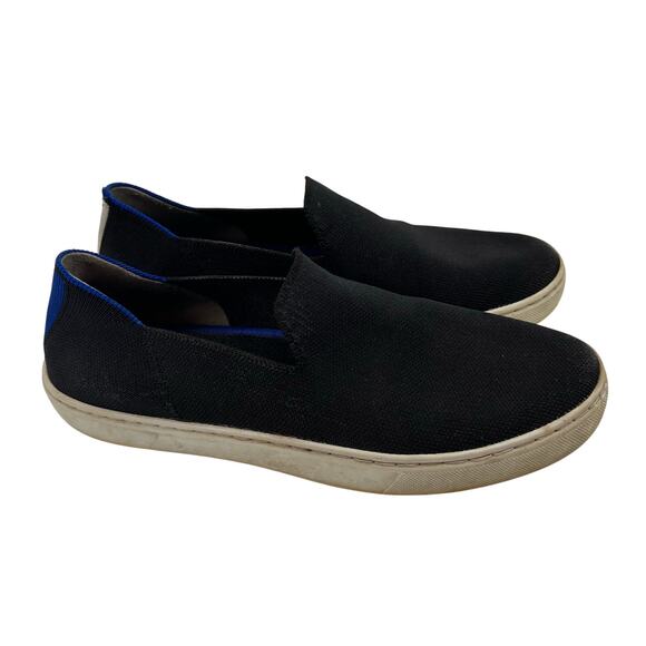 Rothy’s The Original Slip On Sneaker black solid soft sustainable eco size 8.5 - Picture 2 of 9